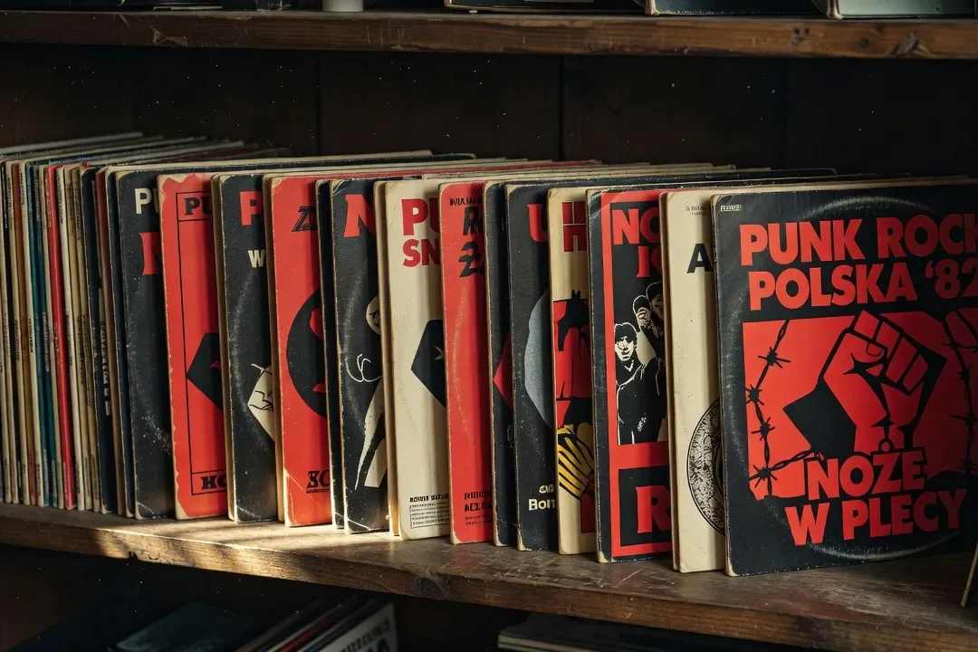 Collection de vinyles polonais des années 1980, rock underground