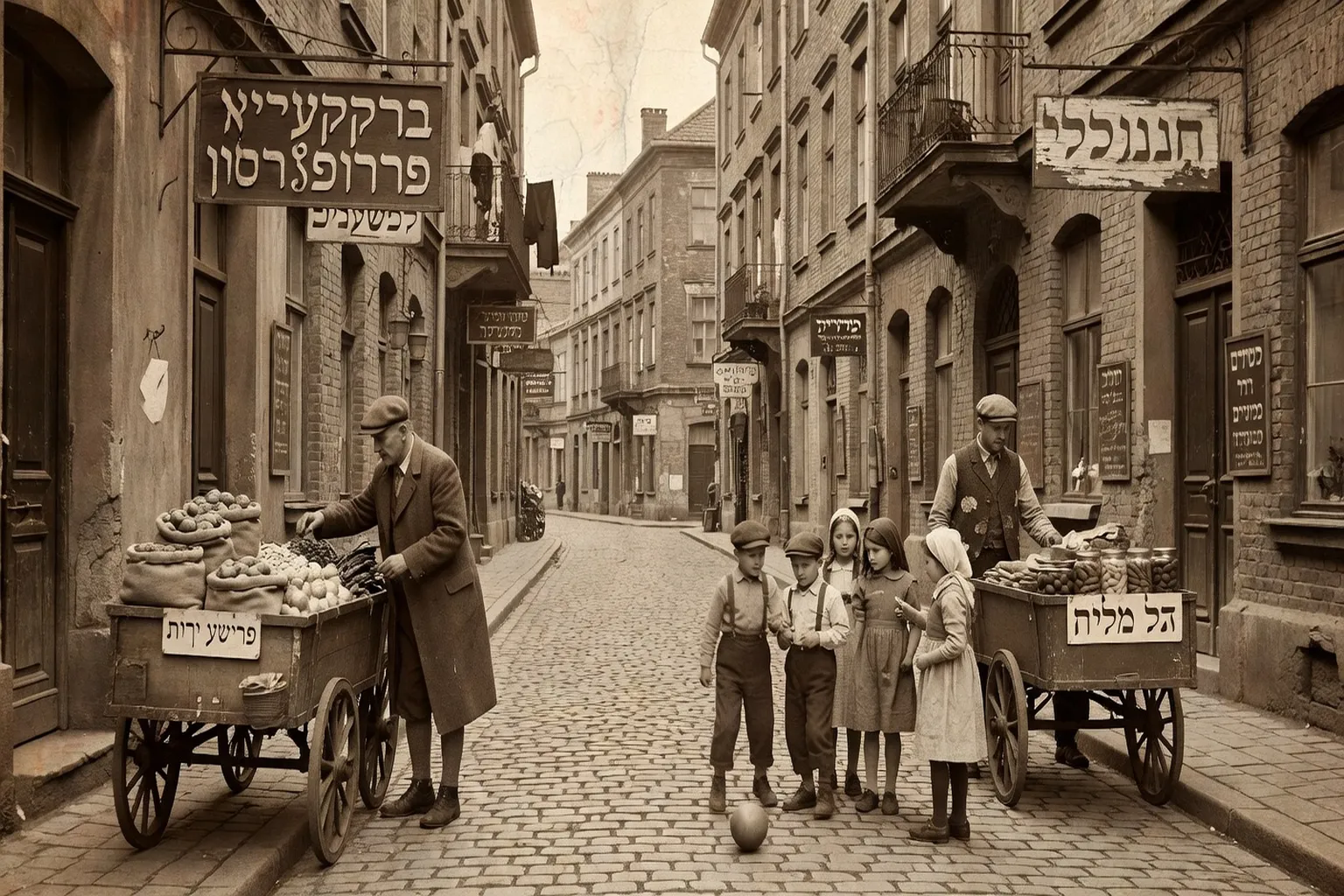 Synagogue restauree et lieu de memoire dans le quartier de Kazimierz a Cracovie (illustration editoriale)