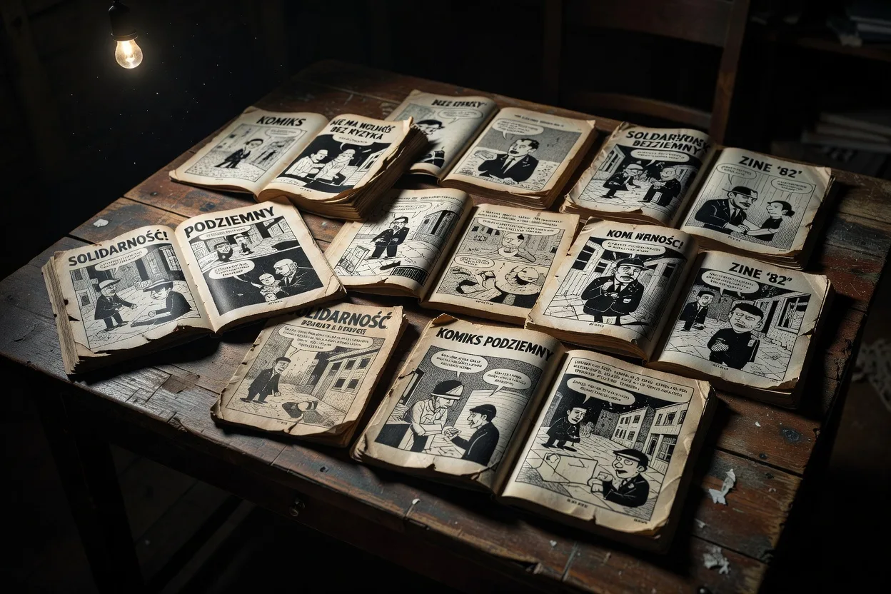 La bande dessinée polonaise : du samizdat aux romans graphiques