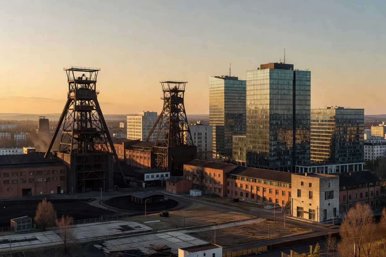 La Silésie industrielle : de la mine de charbon à la reconversion verte