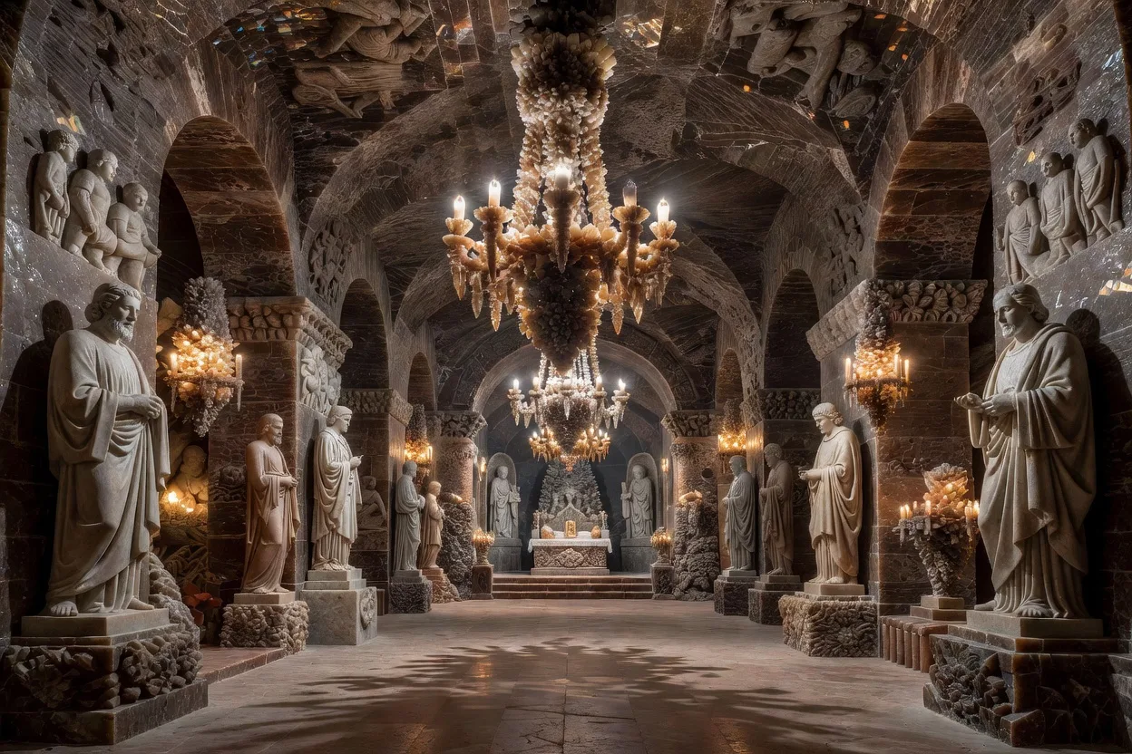 Wieliczka et Bochnia : les mines de sel royales de Pologne
